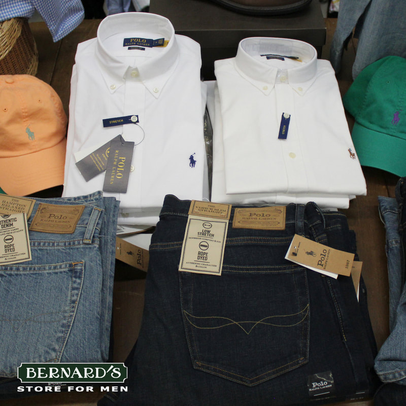 White Button down Shirts by Polo Ralph Lauren, Jeans and Hats