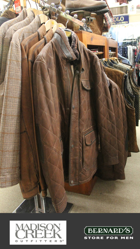 Madison Creek Outfitters - leather vests, jackets, coats, conceal carry - Shop Bernard's Store for Men