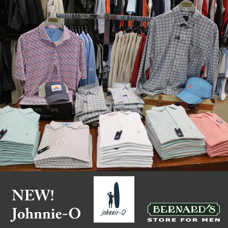 Johnnie-O at Bernard's Store for Men