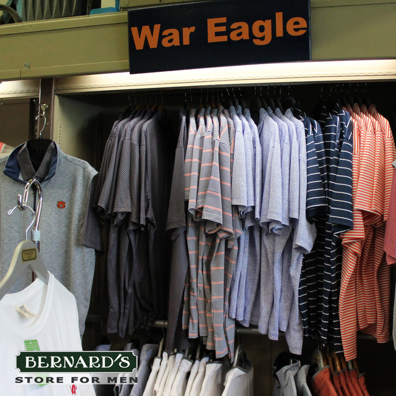 War Eagle! Shop Bernard's Store for Men for officially licensed Auburn Tigers gear! 