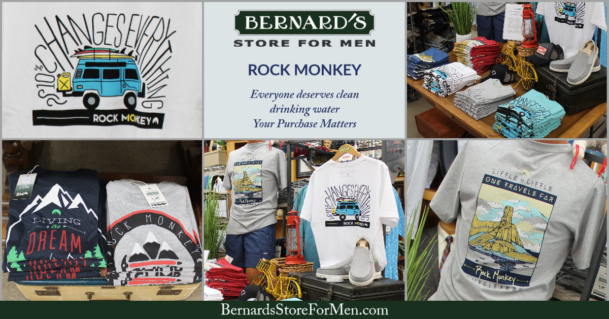 Whats new at Bernard's Store for Men? Rock Monkey 