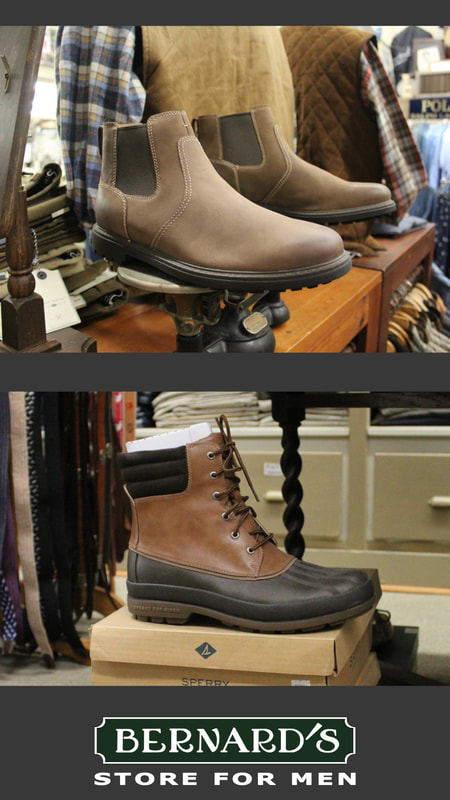 Duck boots, boots, Sperry, Madison Creek Outfitters at Bernard's Store for Men