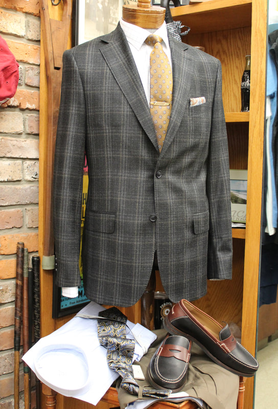 Sport Coats, Dress Pants, Dress Shirts, Ties, Belts, Shoes and Accessories at Bernard's Store for Men